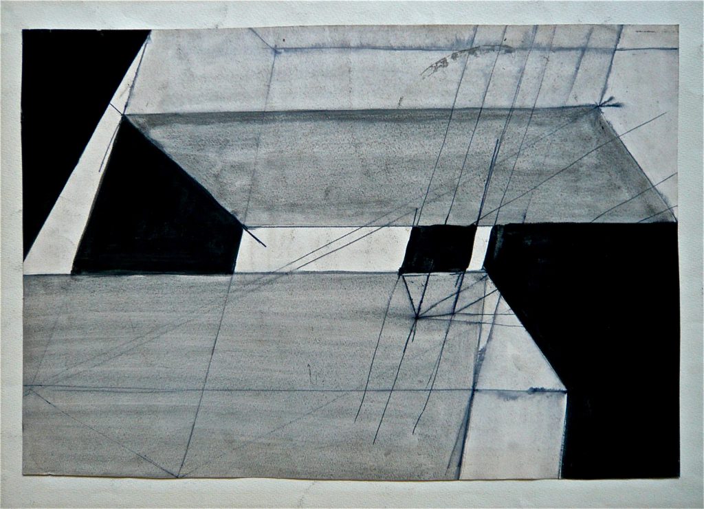 K.S., etwa 70er Jahre -Komposition, horizonta-l